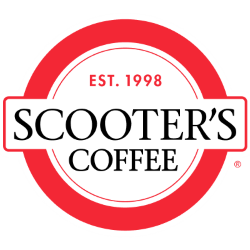 Scooter's Coffee sign customer