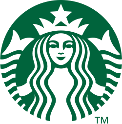 Starbucks sign customer