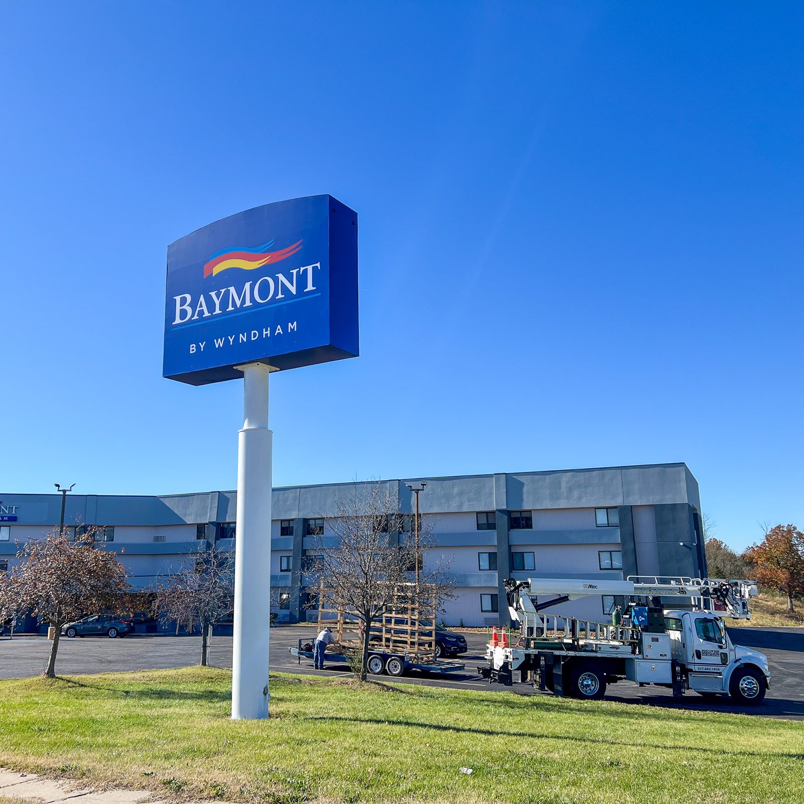 Sign Installation project