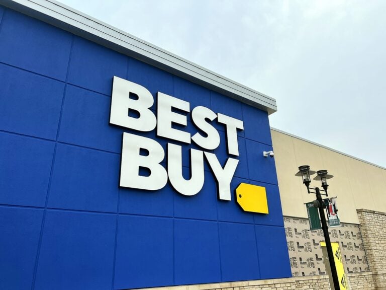 Channel letter sign for Best Buy in East Peoria, IL – view 2
