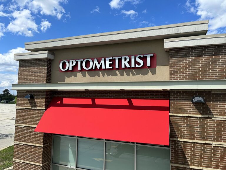 Channel letter sign in Champaign, IL