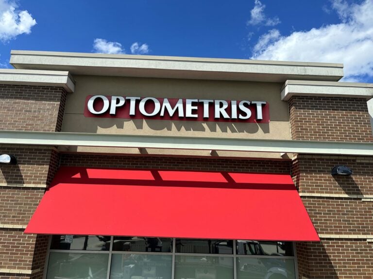 Channel letter sign in Champaign, IL – view 2