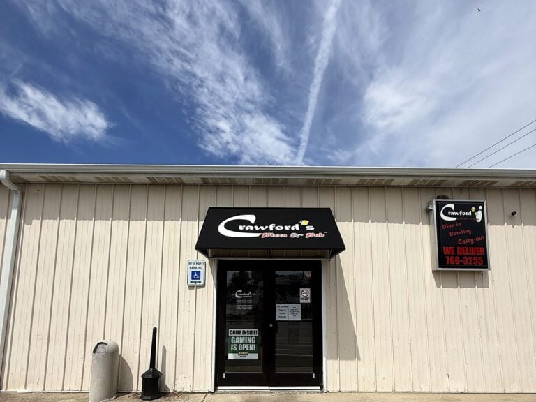 Channel letter sign for Crawford's in Moweaqua, IL – view 2