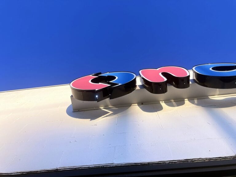 Channel letter sign for Once Upon a Child in Bloomington, IL – view 2