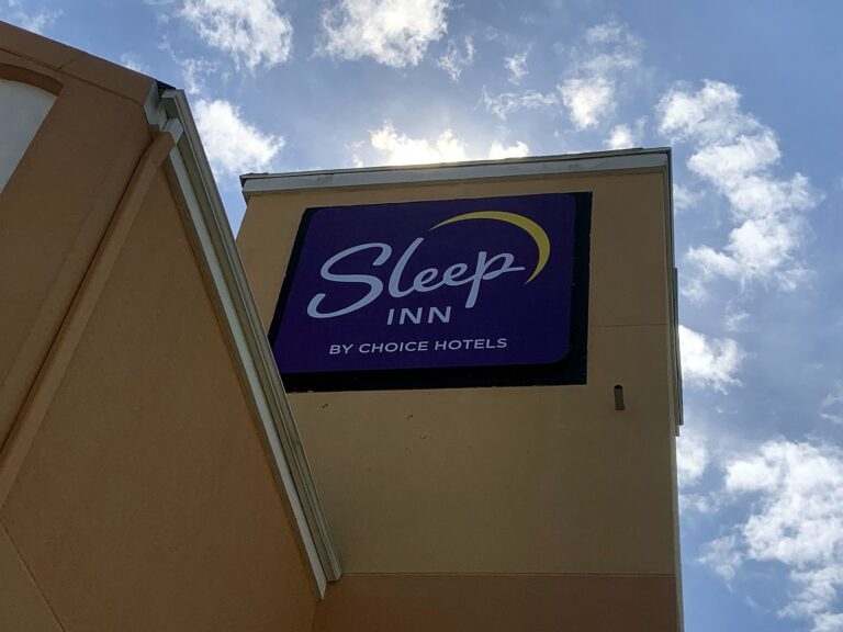 Channel letter sign for Sleep Inn in Springfield, IL – view 2