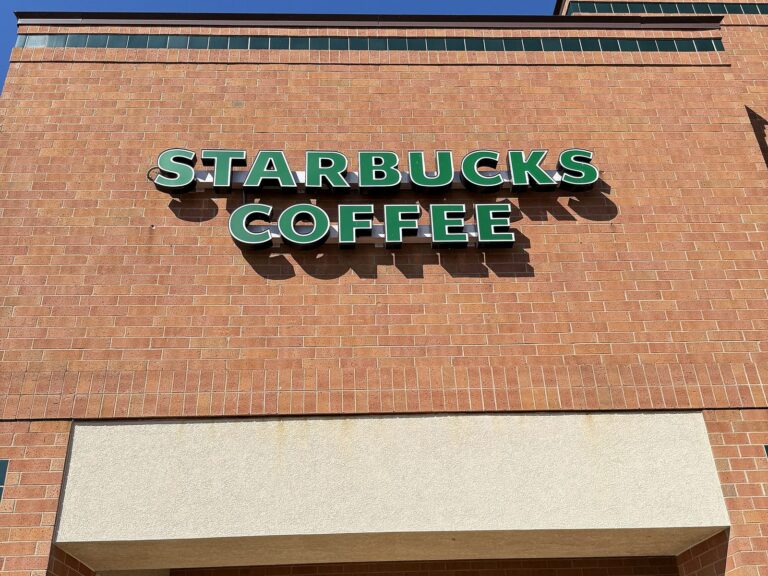 Channel letter sign for Starbucks Coffee in Peoria, IL