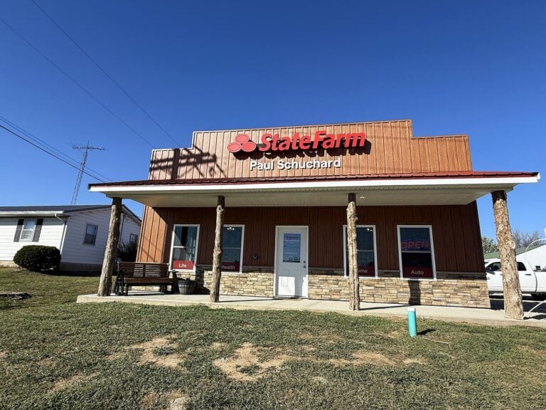 Channel letter sign for State Farm in Bowling Green, MO
