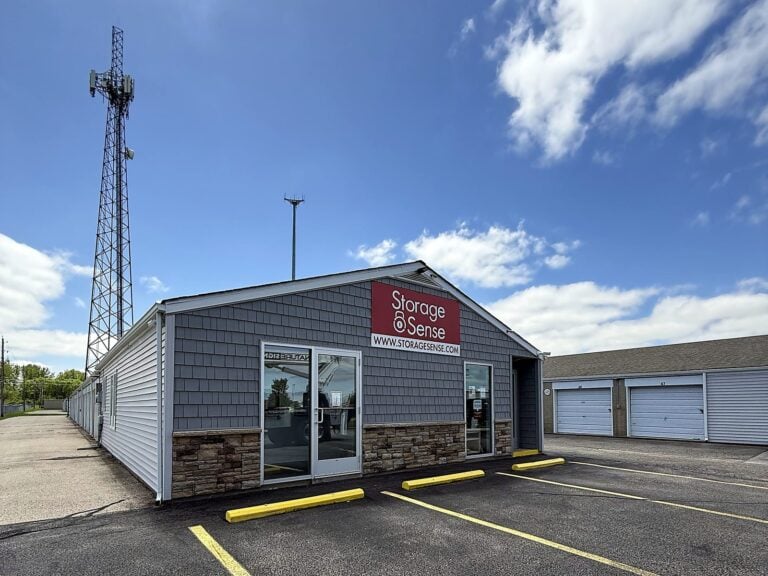 Channel letter sign for Storage Sense in Springfield, IL