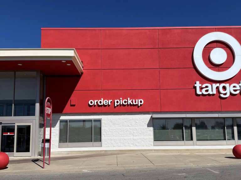 Channel letter sign for Target in Belleville, IL