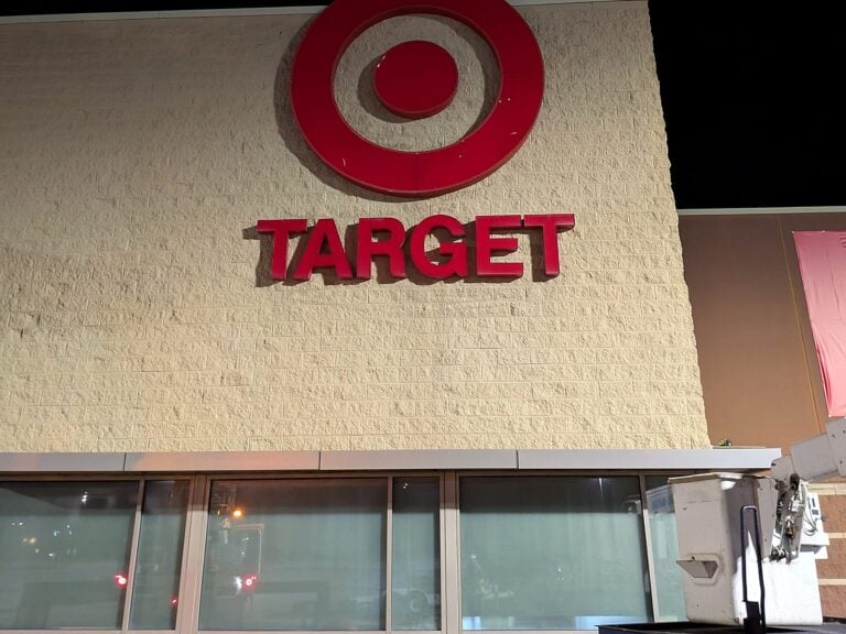 Channel letter sign for Target in Belleville, IL – view 2