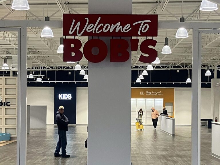 Interior sign for Bob's in East Peoria, IL – view 2