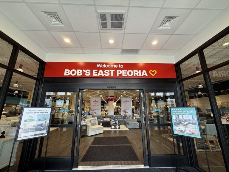 Interior sign for Bob's in East Peoria, IL – view 3