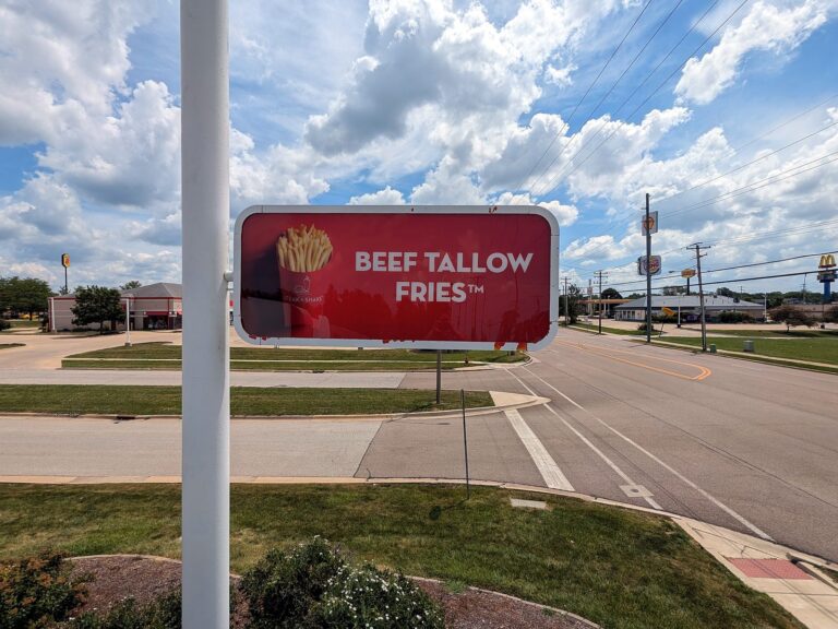 Pylon sign in Normal, IL